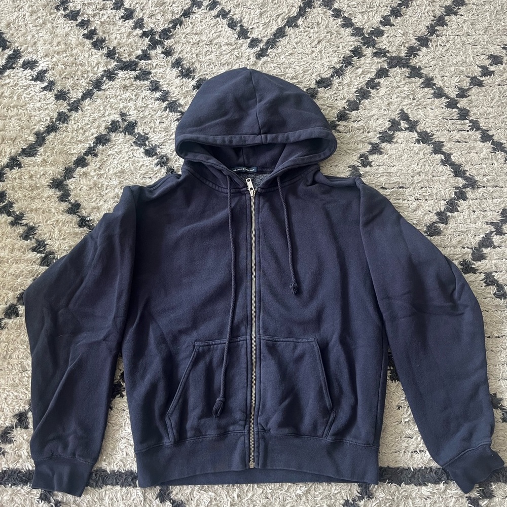 Brandy Melville Navy Blue Hoodie